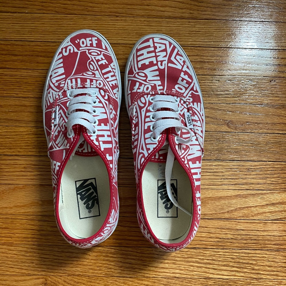 Red Logo Classic Vans